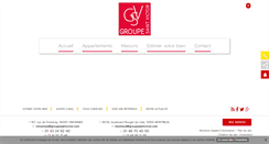 Desktop Screenshot of groupesaintvictor.com